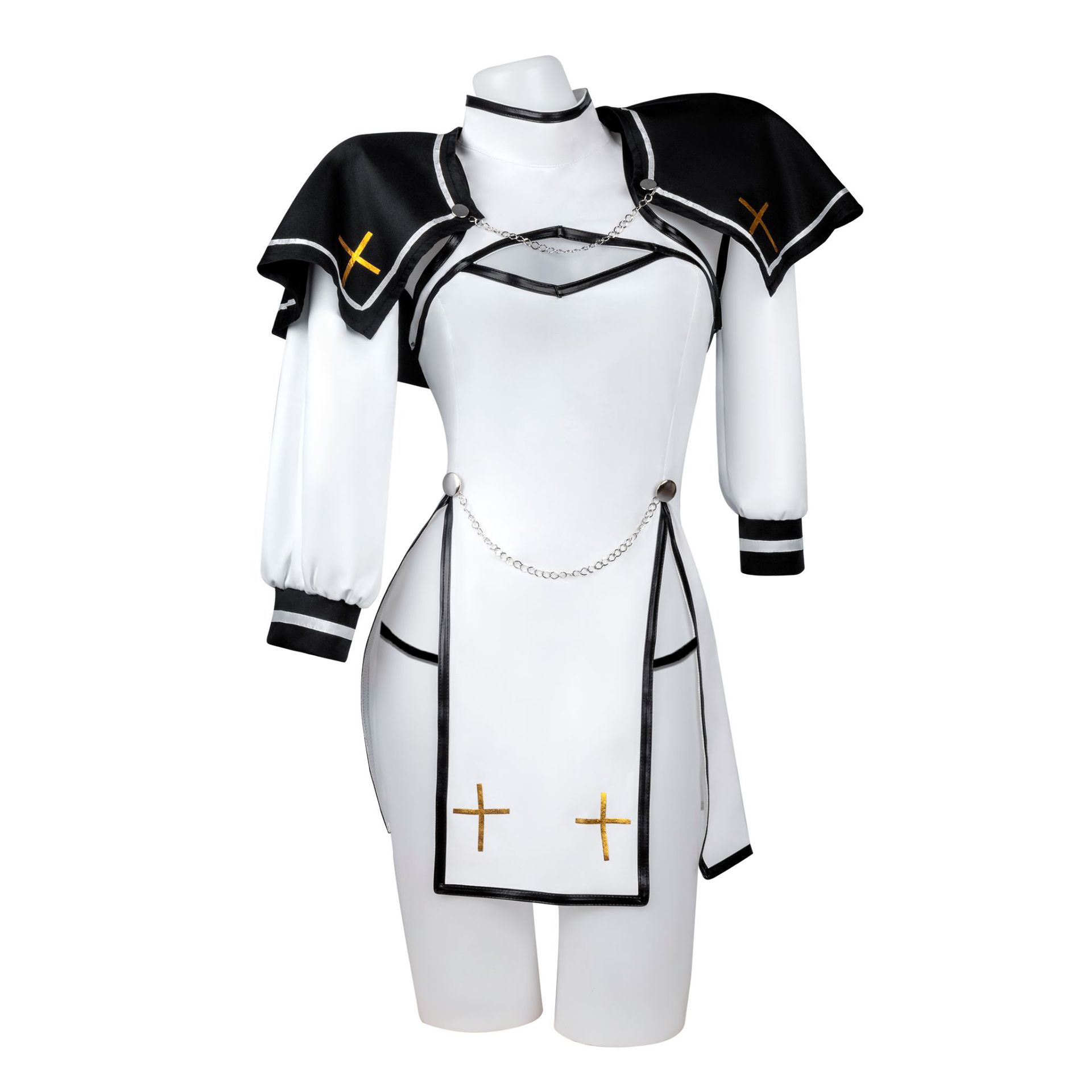 Bodycon Dress Women - Game Baptismal Priest Cosplay Costume Nun