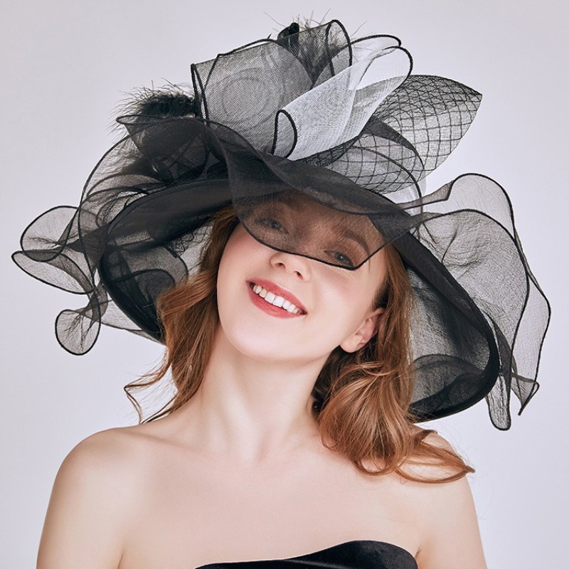 Women'S Fashion Kentucky Derby - Fashion flower Fascinator Hats For Women