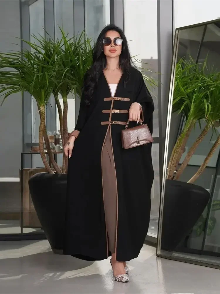 Turkey Women Fashion - Ramadan Kimono Abaya Dubai Turkey Muslim