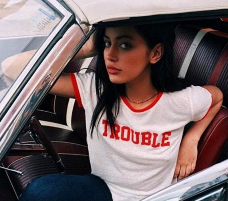 Women'S Fashion In The 60S - Skuggnas Trouble Ladies Unisex Tee Funny