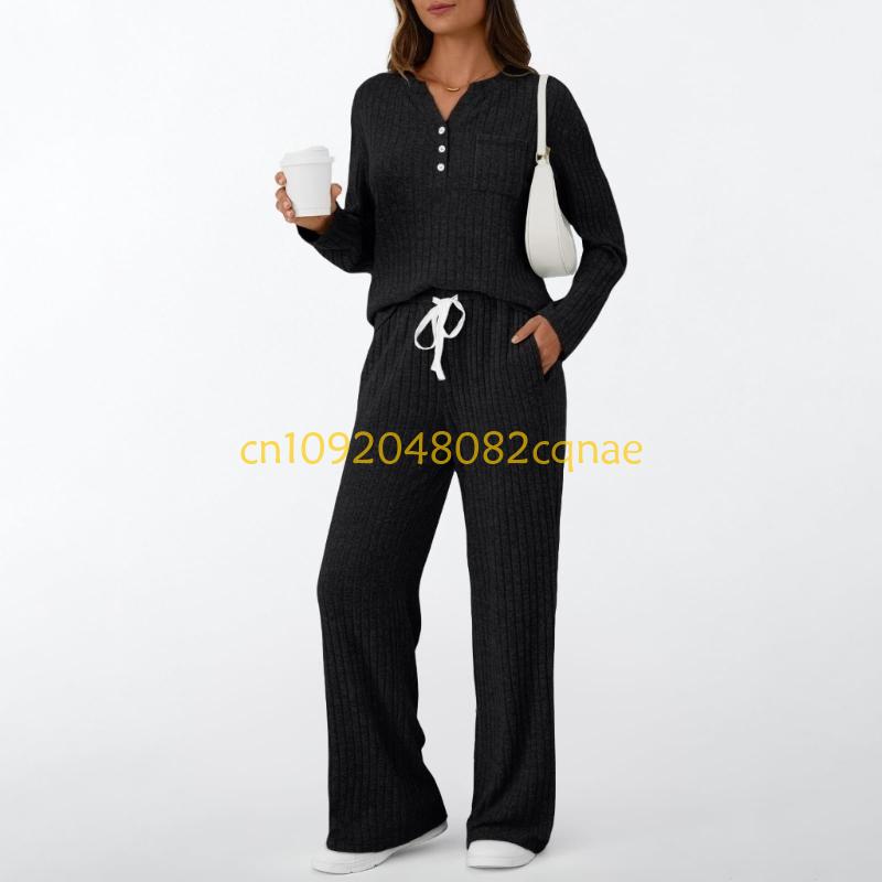 Womens 2 Piece Lounge Sets Fal - огляд і ціна Women'S Fashion Pajamas