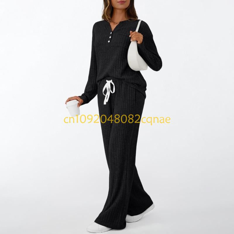 Womens 2 Piece Lounge Sets Fal - огляд і ціна Women'S Fashion Pajamas