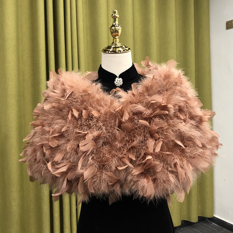 Women's shawl, real fur cape,  - огляд і ціна Turkey Women Fashion