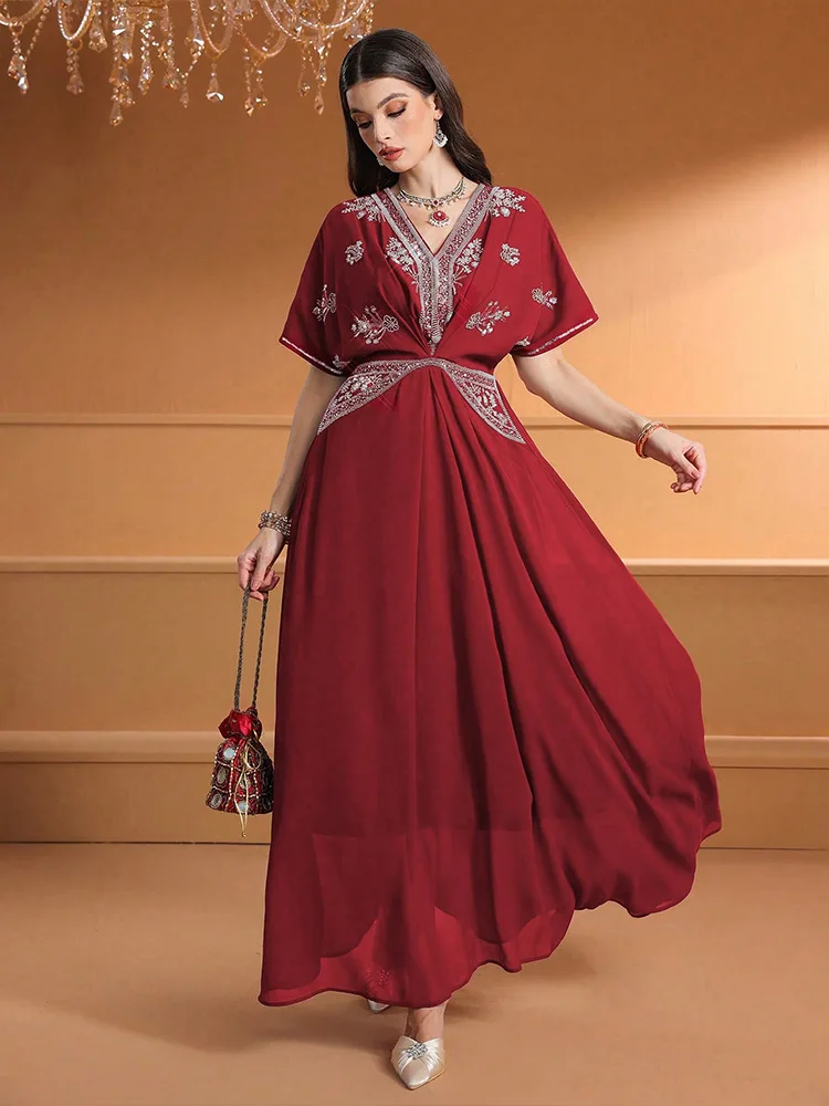 Fashion Women V-Neck Long Dres - огляд і ціна Turkey Women Fashion