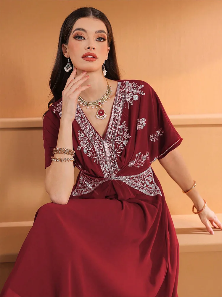 Fashion Women V-Neck Long Dres - огляд і ціна Turkey Women Fashion