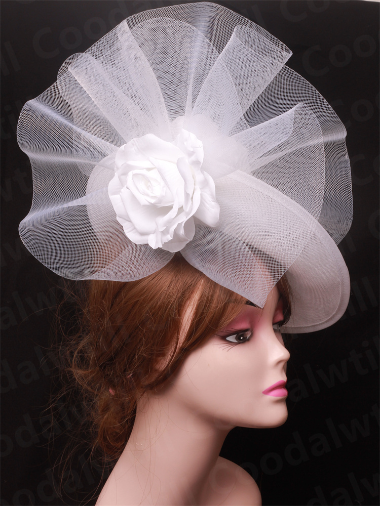 Bride Wedding Mesh Fascinator  - огляд і ціна Women'S Fashion Kentucky Derby