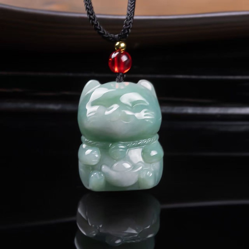 Natural Emerald Jade Lucky Cat - огляд і ціна Women Fashion Designers