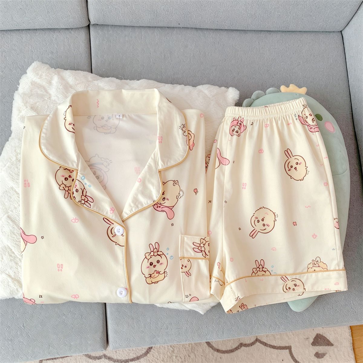 Kawaii Usag Chiikawa Women's S - огляд і ціна Women'S Fashion Pajamas