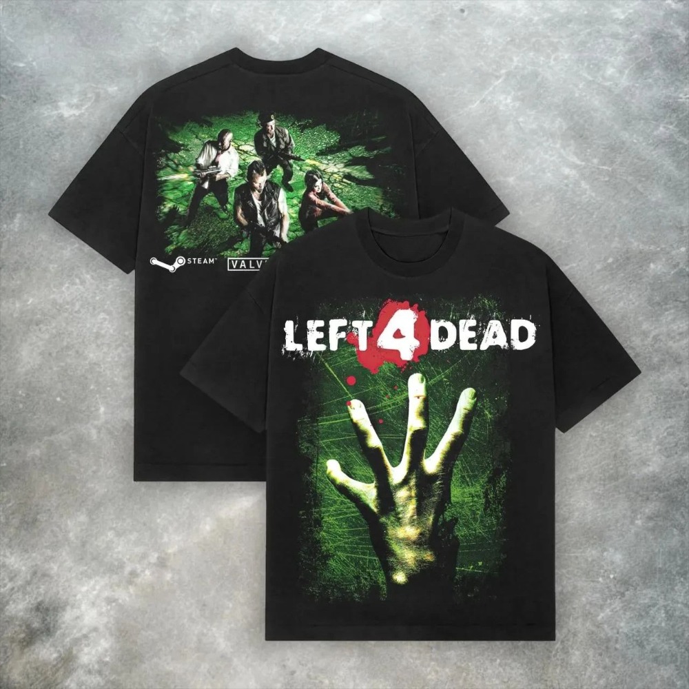 Left 4 Dead Valve Tee Retro Y2 - огляд і ціна Women Fashion Video