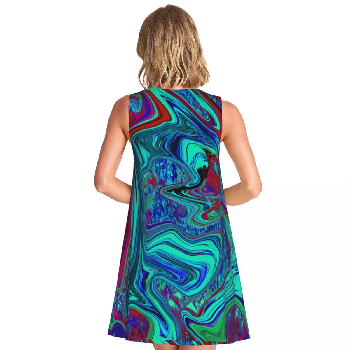 Retro 60s Ar Dress Groovy Abst - огляд і ціна Women'S Fashion In The 60S