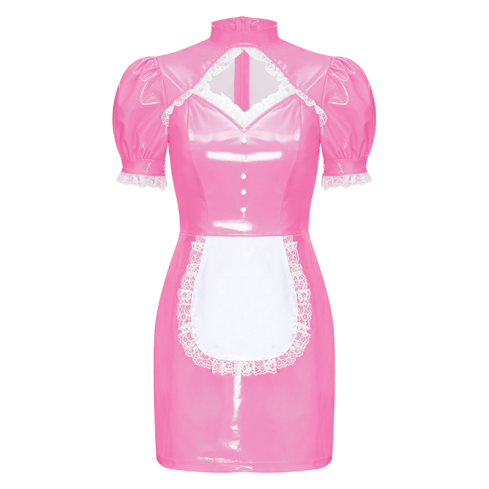 Womens French Maid Cosplay Cos - огляд і ціна Bodycon Dress Women