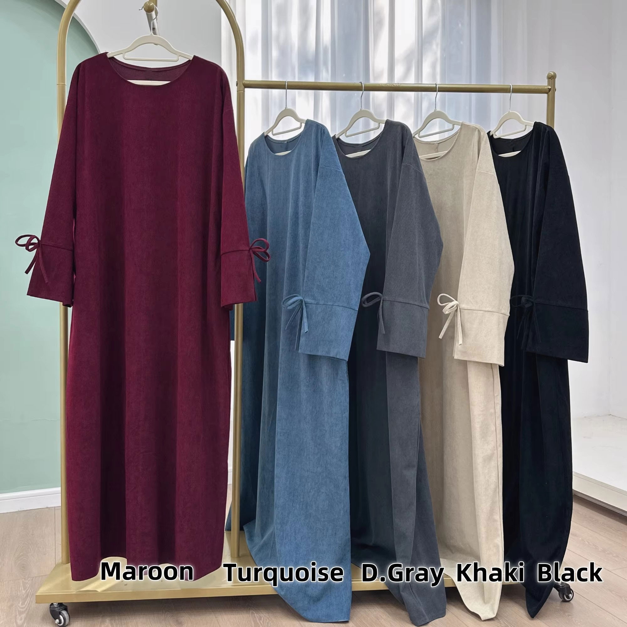 Ramadan Bow-knot Dubai Abaya D - огляд і ціна Turkey Women Fashion