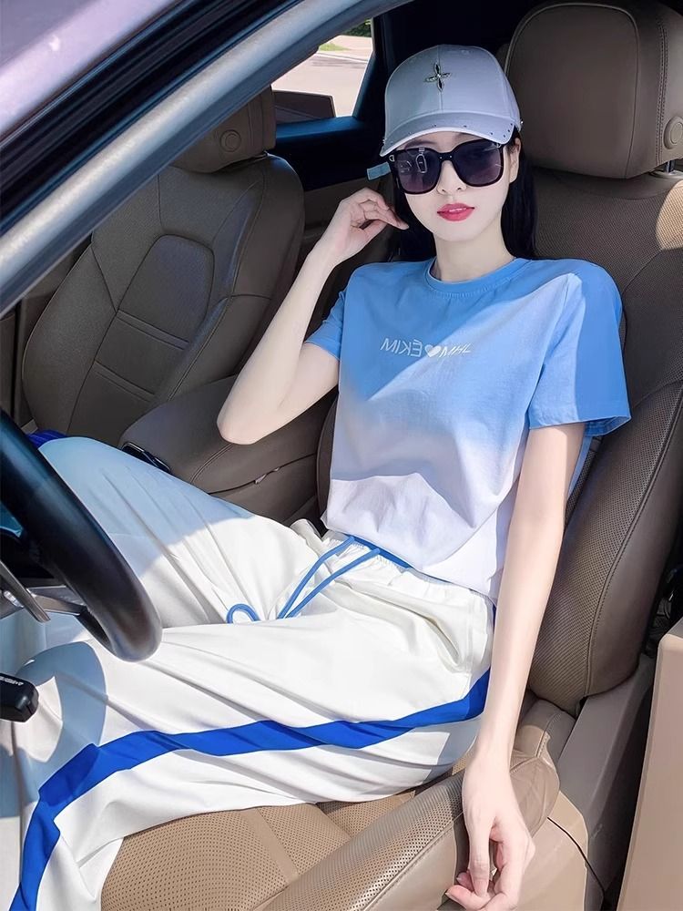 Summer high-end fashion color  - огляд і ціна Wide Leg Palazzo Pants