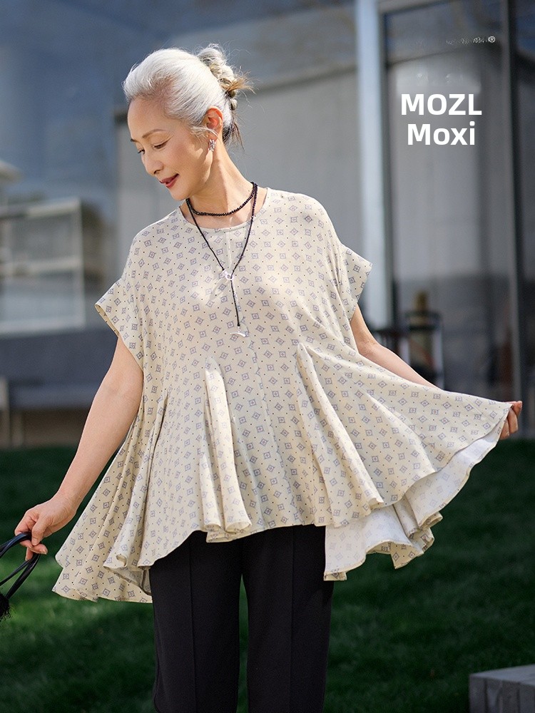 Muzhi Mid-aged Mom Summer Fash - огляд і ціна Women'S Fashion In The 60S