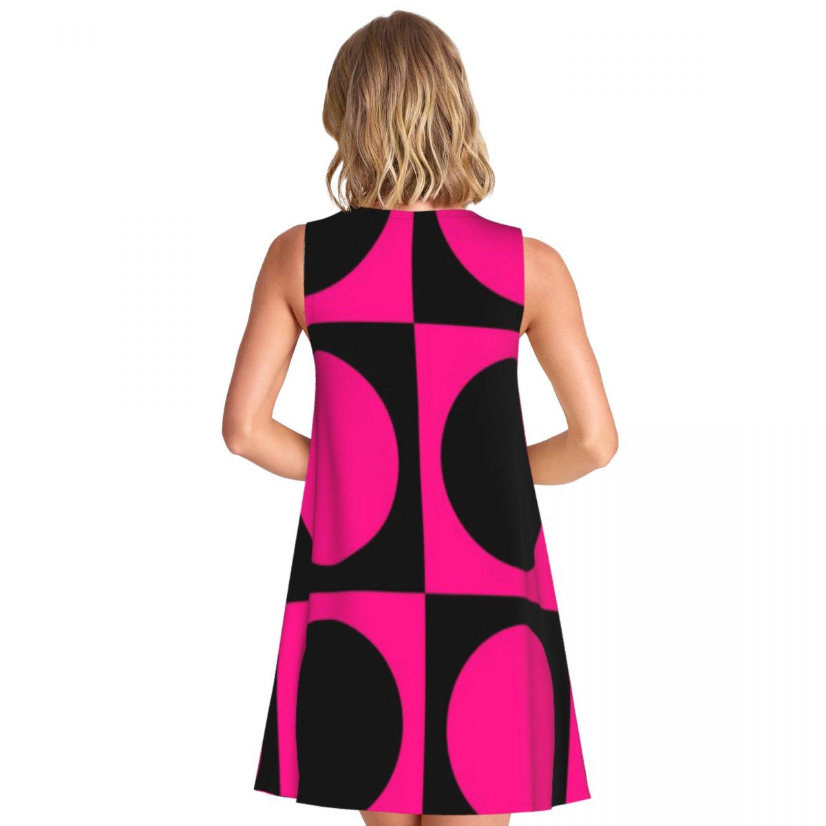60s Pink Circle Mod Mondrian W - огляд і ціна Women'S Fashion In The 60S
