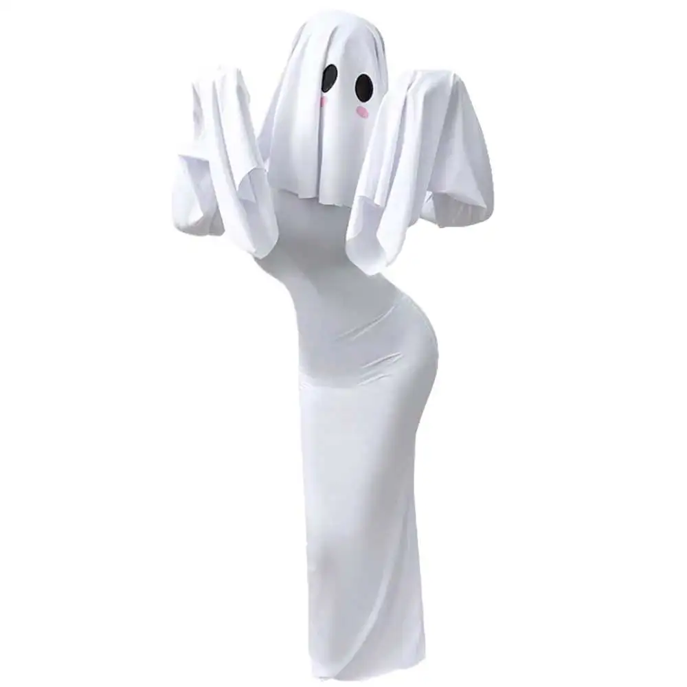 Anime Ghost Female Cosplay Cos - огляд і ціна Bodycon Dress Women