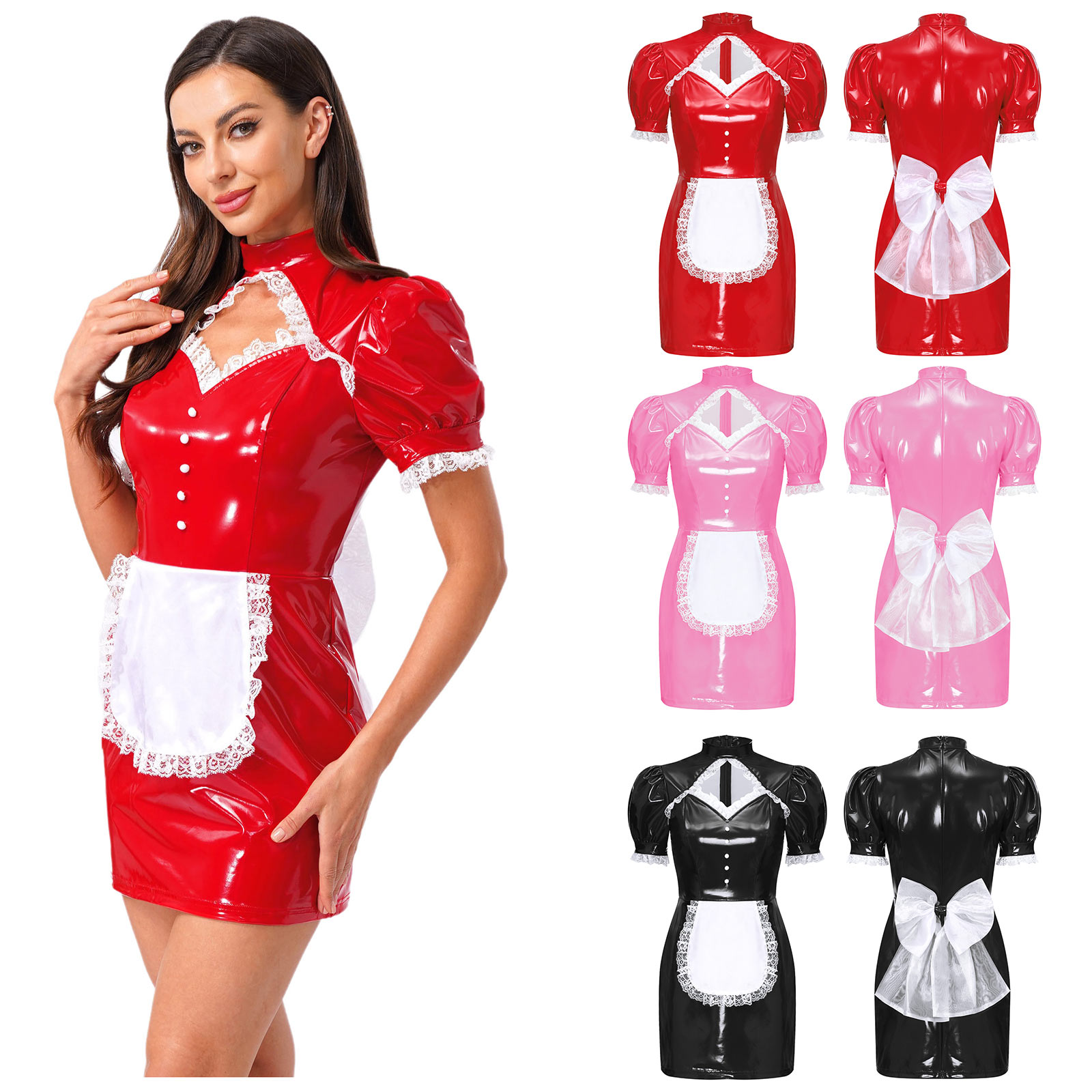 Women Halloween Maid Uniform G - огляд і ціна Bodycon Dress Women