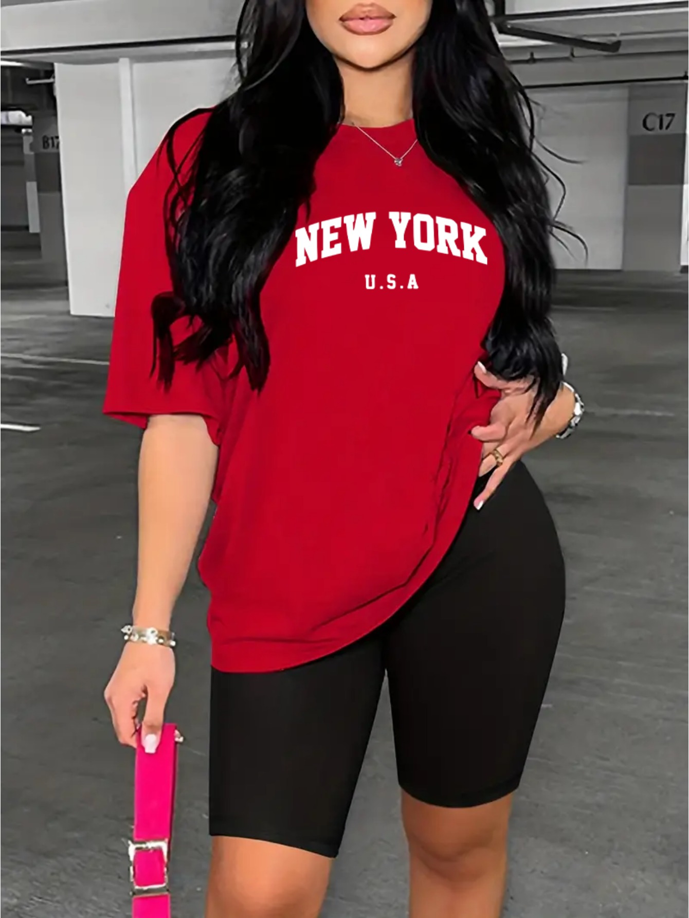 New York Usa Printing Tshirt S - огляд і ціна Women'S Fashion York
