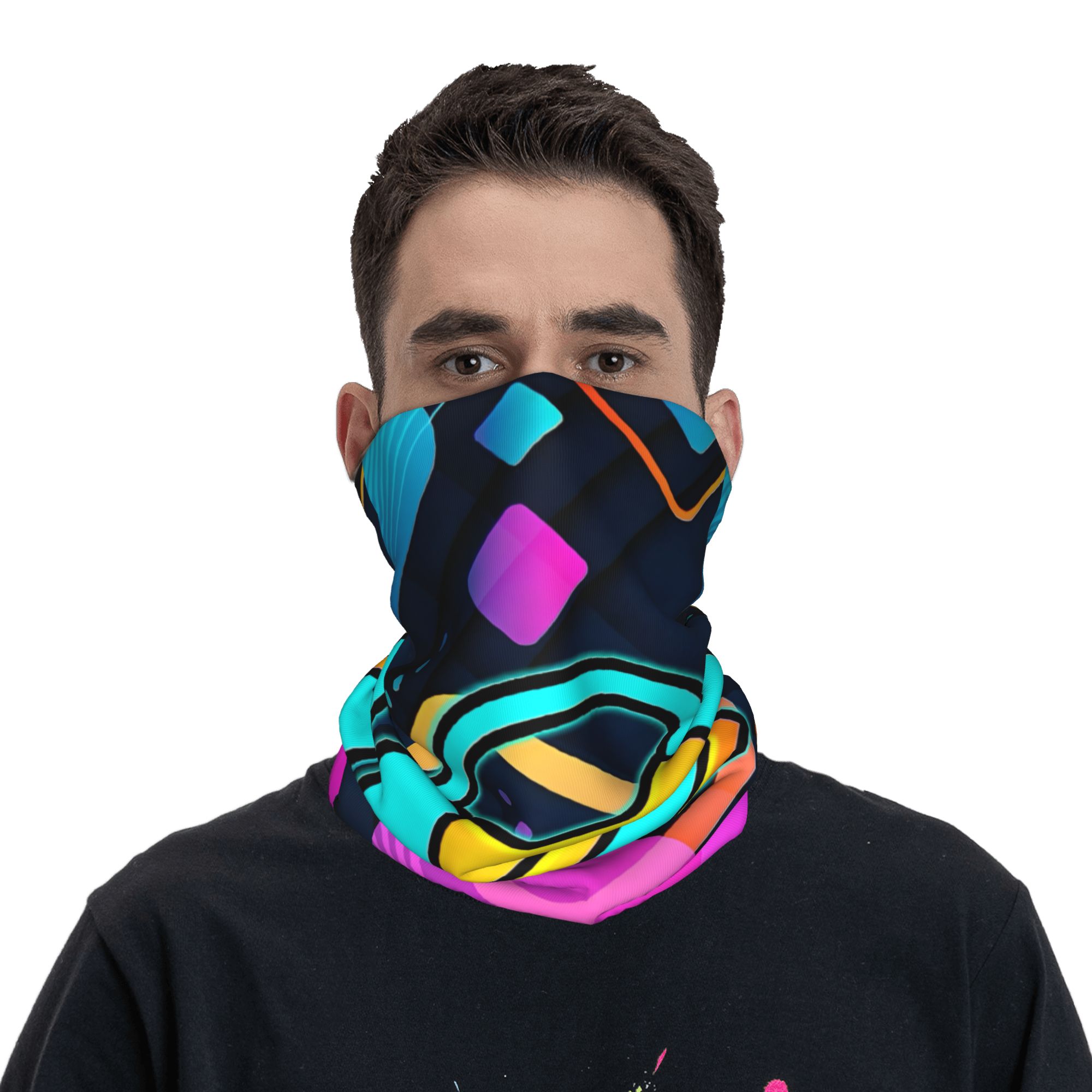 Geometry Dash Bandana Neck Cov - огляд і ціна Women Fashion Video
