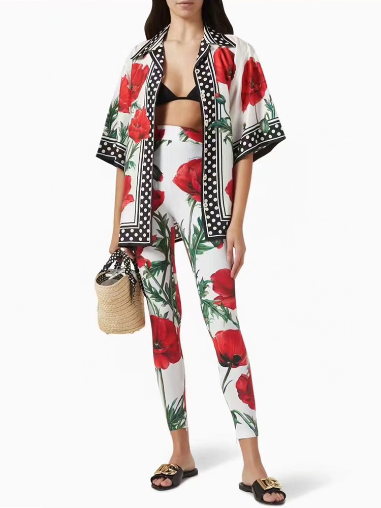 Designer retro geometric print - огляд і ціна Women'S Fashion Pajamas